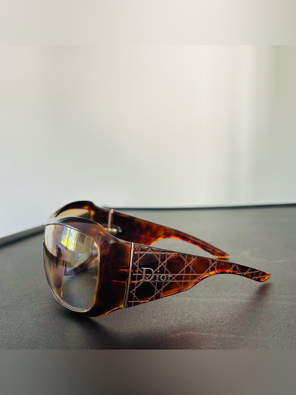 Authentic Christian Dior Cannage Shield Sunglasses - Picture 9 of 9